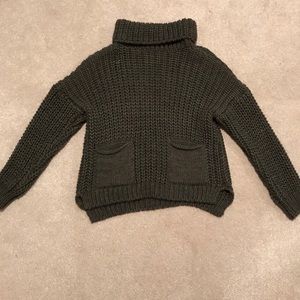 Hand knit sweater